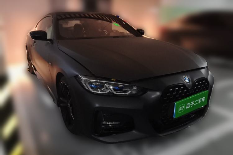 Used BMW 4 Series 2021 425i M Sport Night Edition Front Right 45 Deg