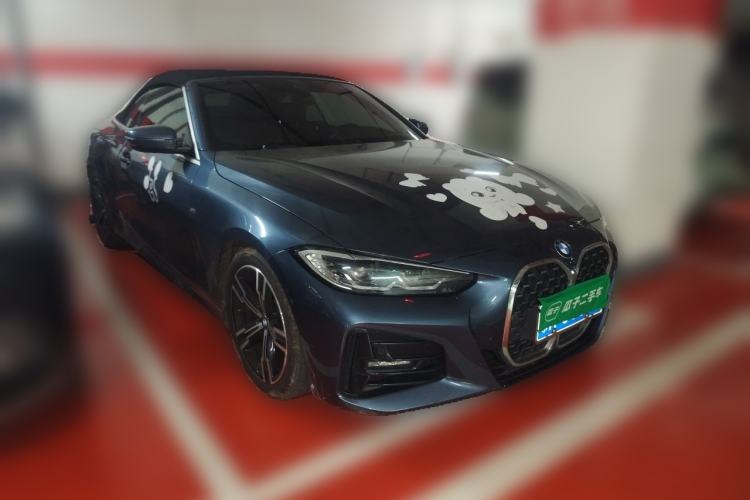 Used BMW 4 Series 2021 425i Convertible M Sport Package Front Right 45 Deg