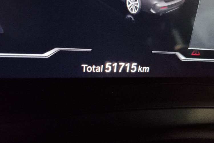 Used BMW 4 Series 2021 425i M Sport Night Edition Odometer Close Up