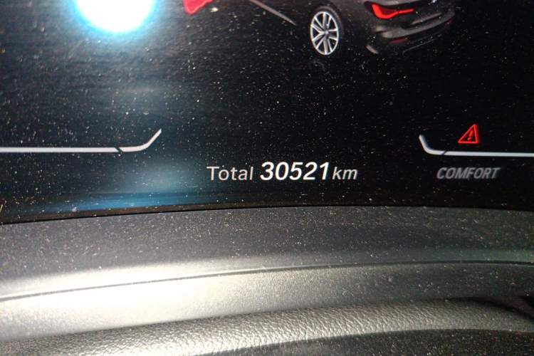 Used BMW 4 Series 2021 Restyled 425i M Sport Night Edition Odometer Close Up