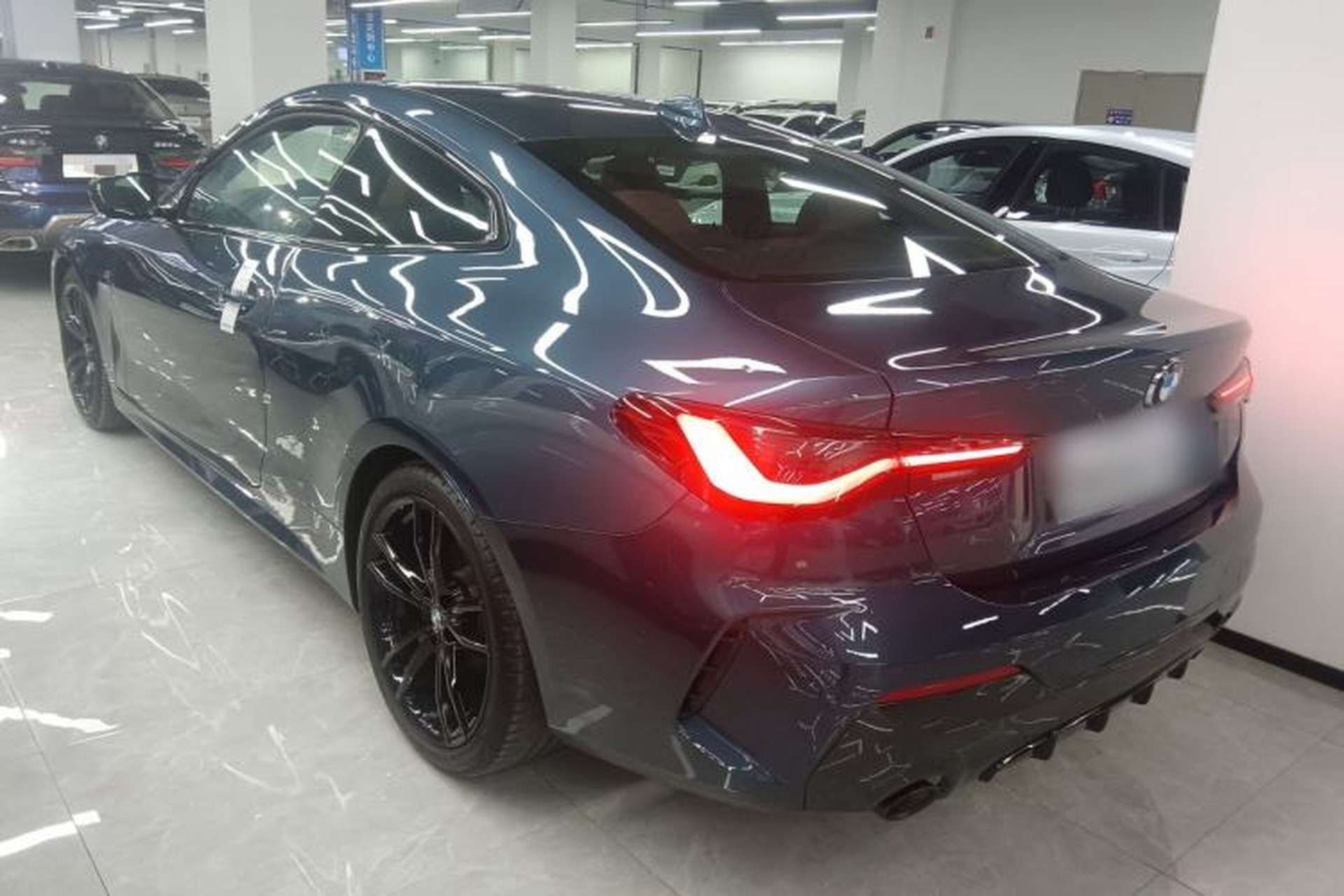 Used BMW 4 Series 2021 425i M Sport Night Edition Rear Left 45 Deg