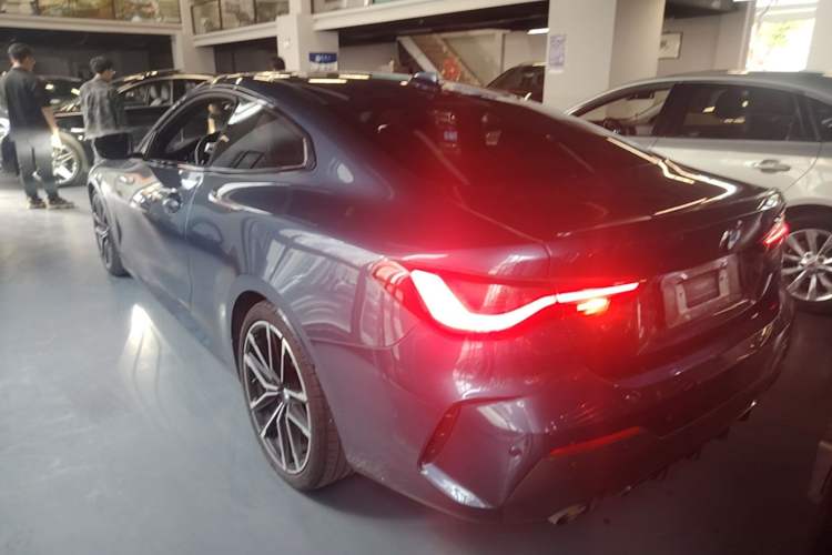 Used BMW 4 Series 2021 430i M Sport Night Edition Rear Left 45 Deg