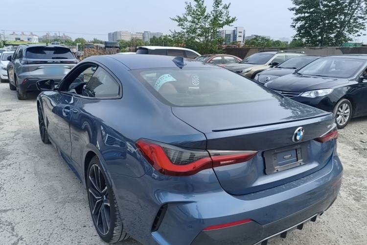 Used BMW 4 Series 2021 Facelifted 430i M Sport Night Edition Rear Left 45 Deg