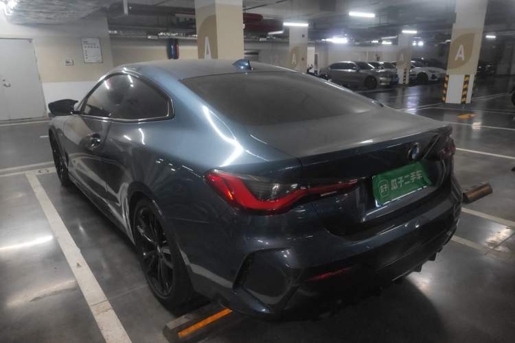 Used BMW 4 Series 2021 425i M Sport Night Edition Rear Left 45 Deg