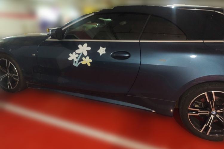 Used BMW 4 Series 2021 425i Convertible M Sport Package Rear Left 45 Deg