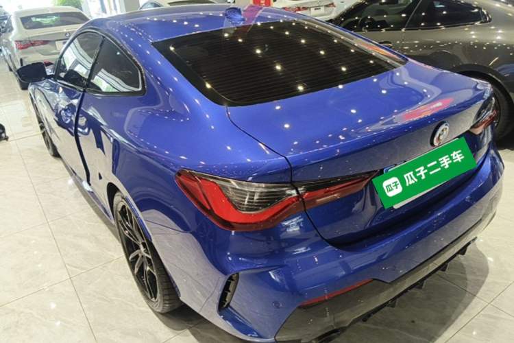 Used BMW 4 Series 2021 425i M Sport Night Edition Rear Left 45 Deg