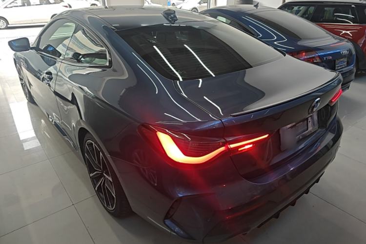 Used BMW 4 Series 2021 430i M Sport Night Edition Rear Left 45 Deg