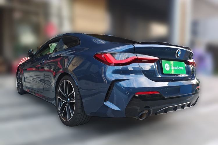 Used BMW 4 Series 2021 425i M Sport Night Edition Rear Left 45 Deg