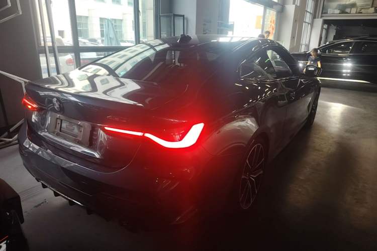 Used BMW 4 Series 2021 430i M Sport Night Edition Rear Right 45 Deg