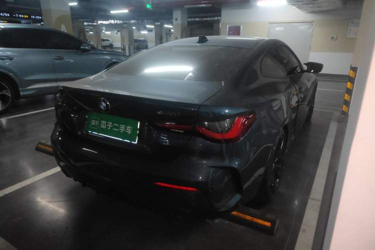 Used BMW 4 Series 2021 425i M Sport Night Edition Rear Right 45 Deg