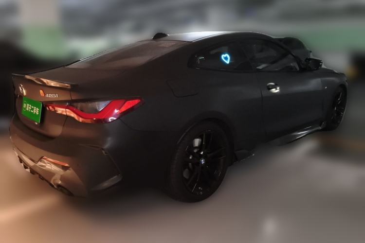 Used BMW 4 Series 2021 425i M Sport Night Edition Rear Right 45 Deg