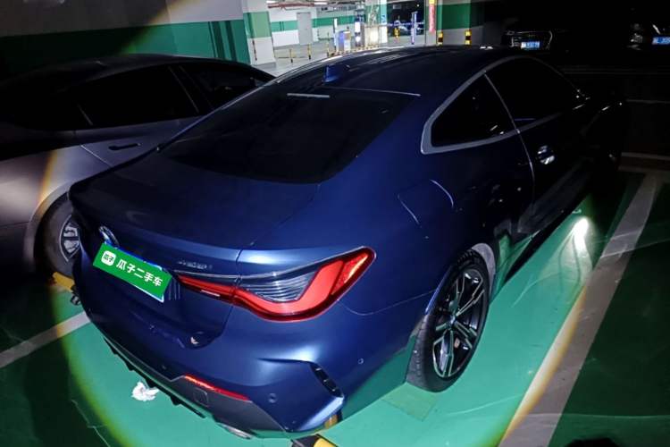 Used BMW 4 Series 2021 425i M Sport Package Rear Right 45 Deg