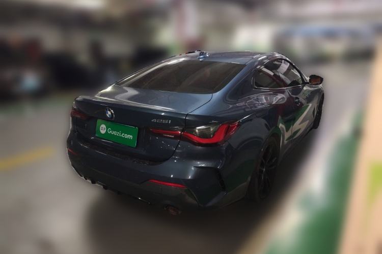 Used BMW 4 Series 2021 425i M Sport Night Edition Rear Right 45 Deg