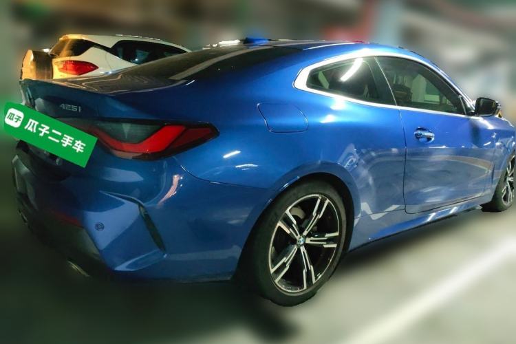 Used BMW 4 Series 2021 425i M Sport Package Rear Right 45 Deg