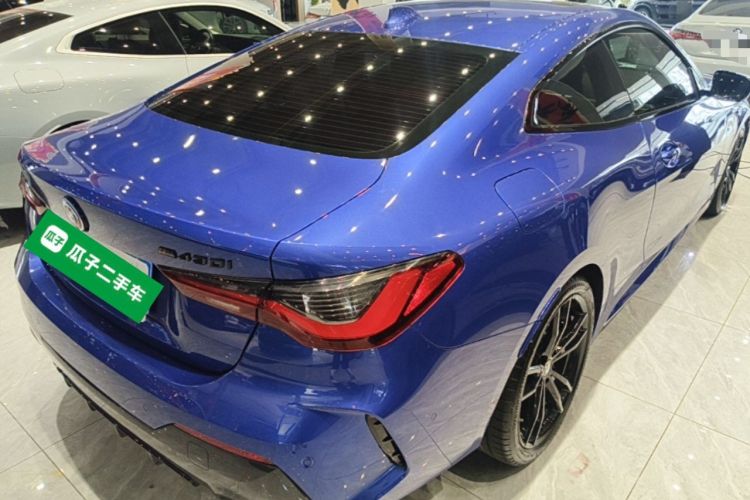 Used BMW 4 Series 2021 425i M Sport Night Edition Rear Right 45 Deg