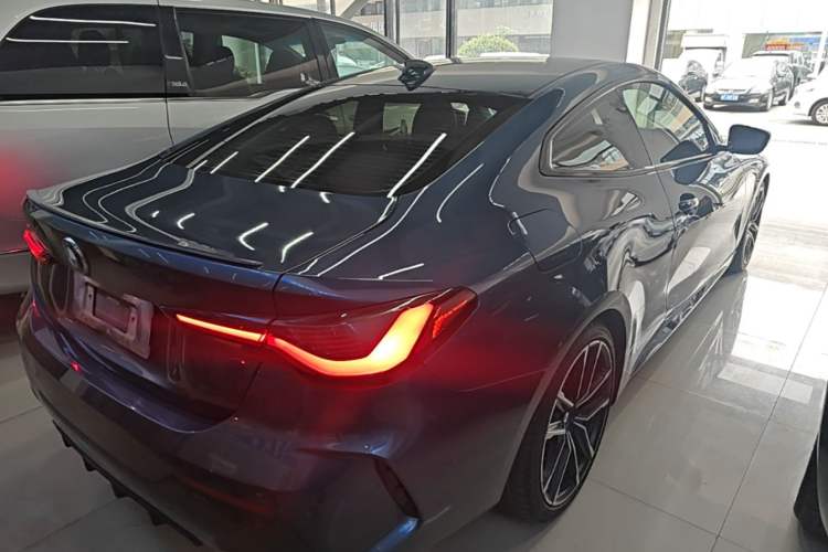 Used BMW 4 Series 2021 430i M Sport Night Edition Rear Right 45 Deg