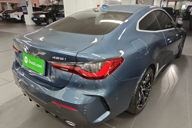 Used BMW 4 Series 2021 425i M Sport Night Edition Rear Right 45 Deg