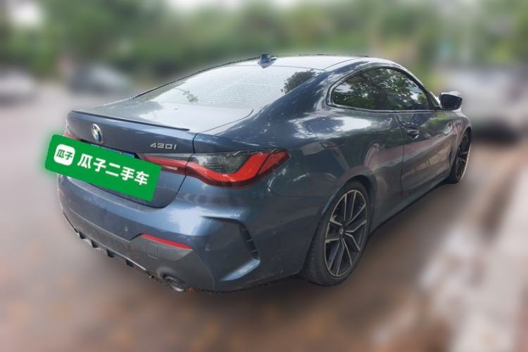 Used BMW 4 Series 2021 430i M Sport Night Edition Rear Right 45 Deg