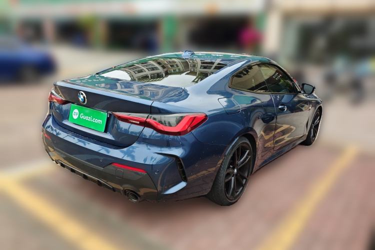 Used BMW 4 Series 2021 425i M Sport Night Edition Rear Right 45 Deg
