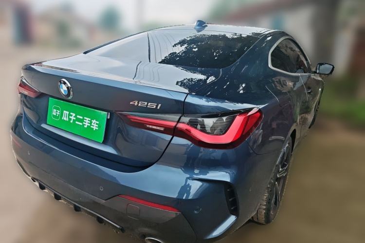 Used BMW 4 Series 2021 425i M Sport Package Rear Right 45 Deg