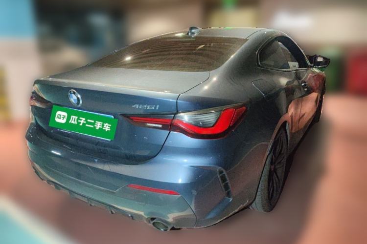 Used BMW 4 Series 2021 425i M Sport Night Edition Rear Right 45 Deg