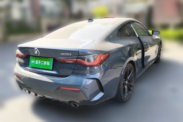 Used BMW 4 Series 2021 425i M Sport Night Edition Rear Right 45 Deg