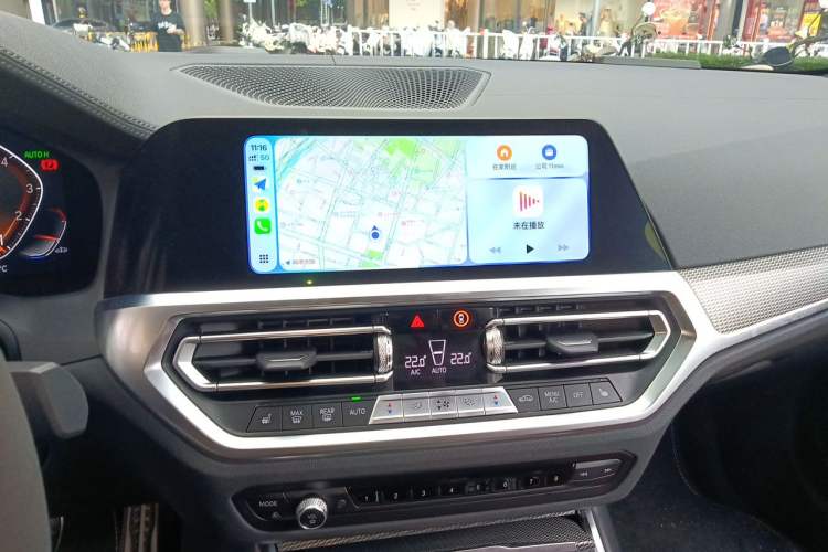 Used BMW 4 Series 2021 430i M Sport Night Edition Audio And AC Panel