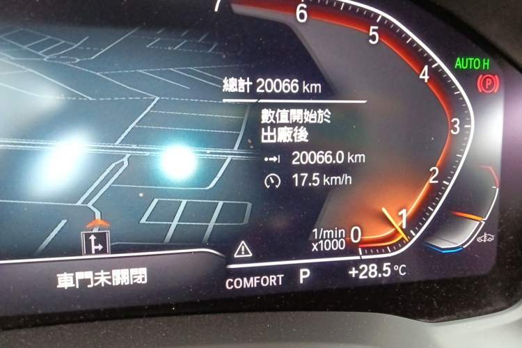 Used BMW 4 Series 2021 430i M Sport Night Edition Odometer Close Up