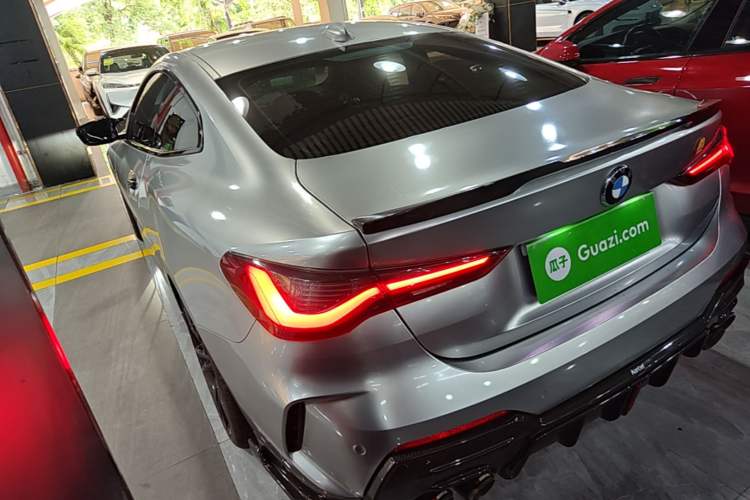 Used BMW 4 Series 2021 425i M Sport Night Edition Rear Left 45 Deg