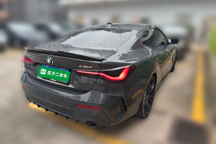 Used BMW 4 Series 2021 430i M Sport Night Edition Rear Right 45 Deg