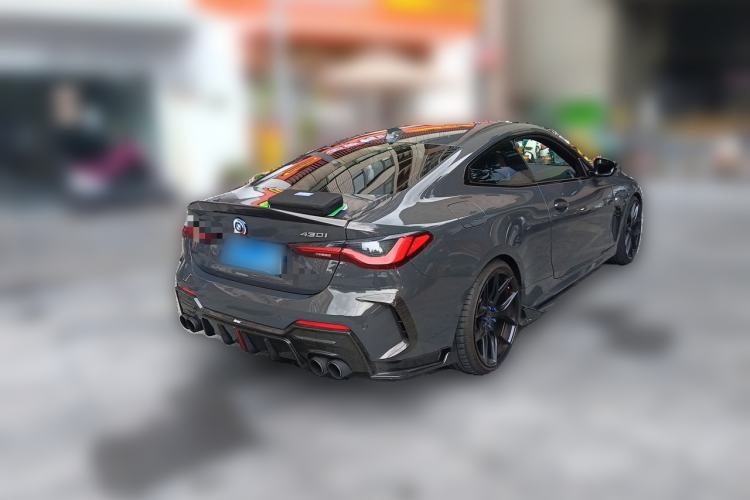 Used BMW 4 Series 2021 430i M Sport Night Edition Rear Right 45 Deg