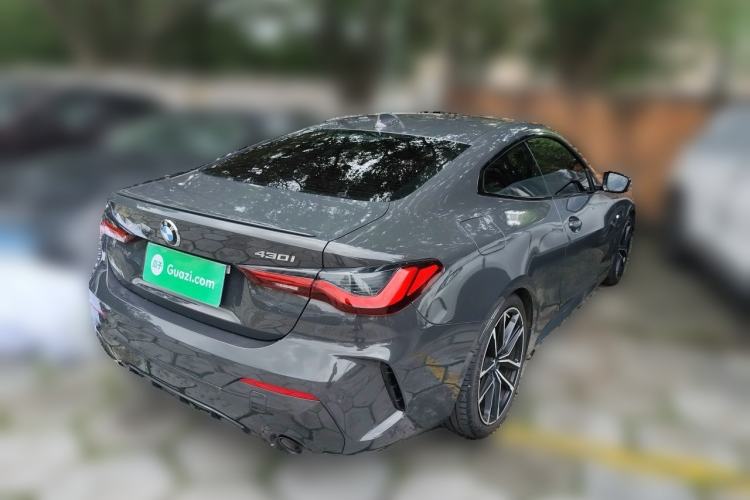 Used BMW 4 Series 2021 Facelifted 430i M Sport Night Edition Rear Right 45 Deg