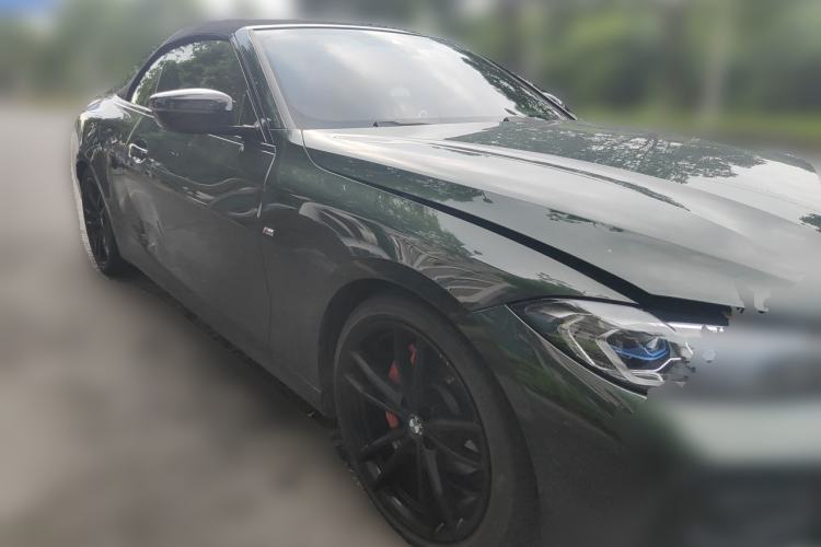 Used BMW 4 Series 2021 425i Convertible M Sport Night Edition Front Right 45 Deg