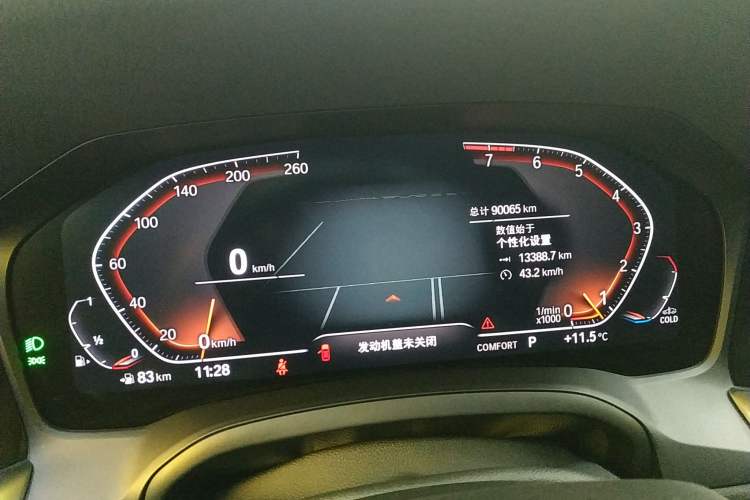 Used BMW 4 Series 2021 Facelifted 425i Convertible M Sport Night Edition Instrument Cluster