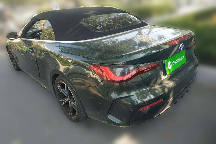Used BMW 4 Series 2021 Restyled 425i Convertible M Sport Package Rear Left 45 Deg