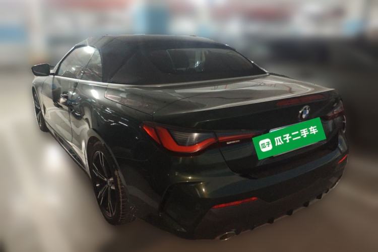 Used BMW 4 Series 2021 Restyled 425i Convertible M Sport Package Rear Left 45 Deg