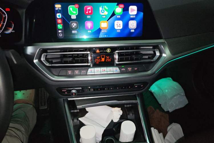 Used BMW 4 Series 2021 425i Convertible M Sport Night Edition Audio And AC Panel