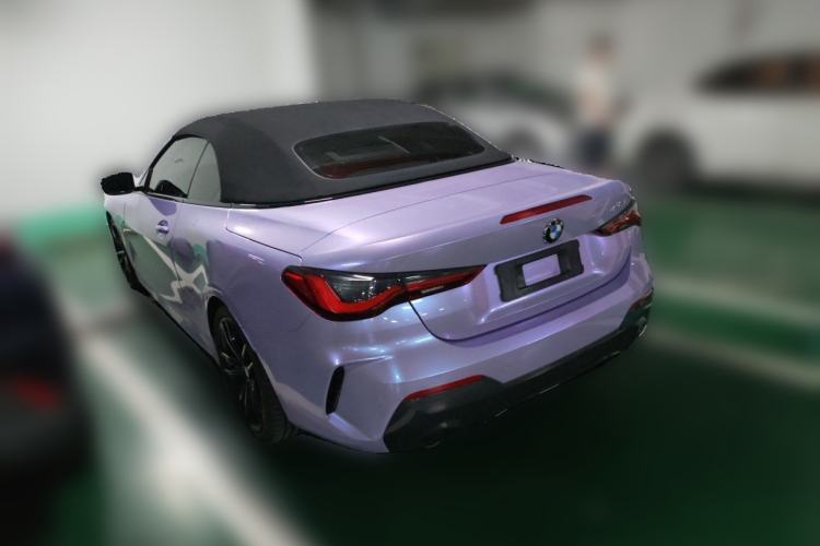 Used BMW 4 Series 2021 425i Convertible M Sport Night Edition Rear Left 45 Deg
