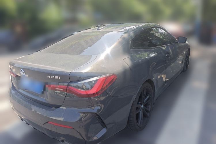 Used BMW 4 Series 2021 425i M Sport Night Edition Rear Right 45 Deg