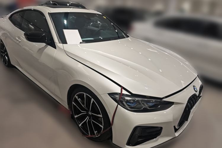 Used BMW 4 Series 2021 430i M Sport Night Edition Front Right 45 Deg