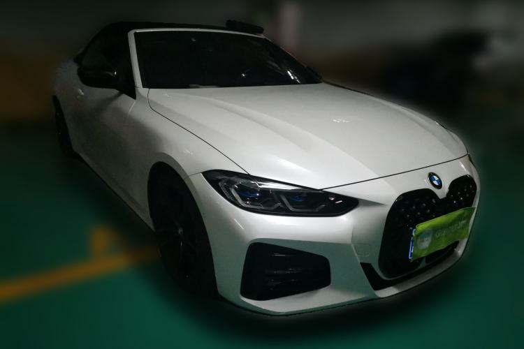 Used BMW 4 Series 2021 425i Convertible M Sport Night Edition Front Right 45 Deg