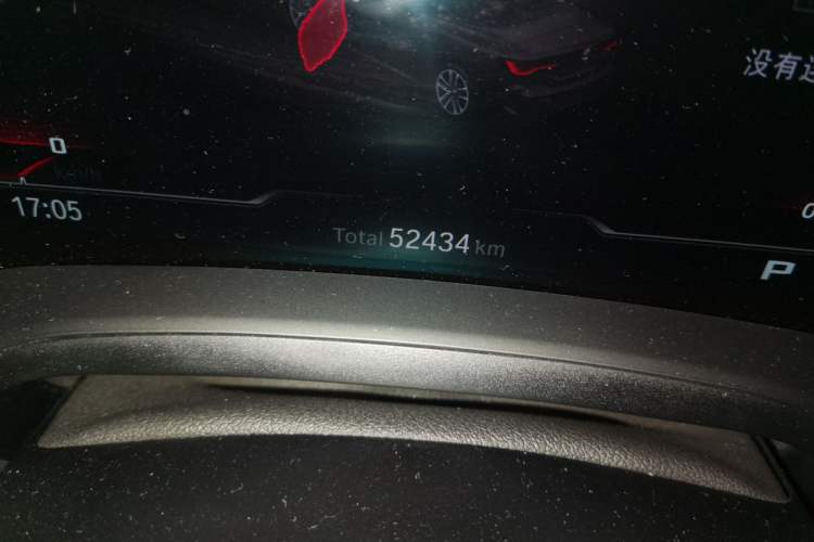 Used BMW 4 Series 2021 430i Convertible M Sport Night Edition Odometer Close Up
