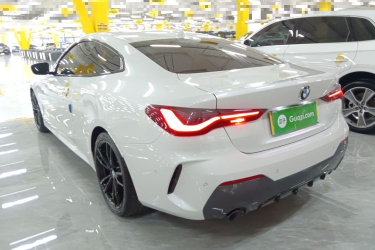 Used BMW 4 Series 2021 Restyled 425i M Sport Night Edition Rear Left 45 Deg