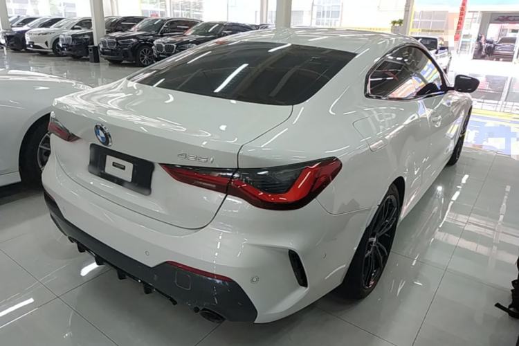 Used BMW 4 Series 2021 425i M Sport Night Edition Rear Right 45 Deg