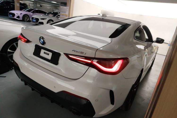 Used BMW 4 Series 2021 425i M Sport Night Edition Rear Right 45 Deg