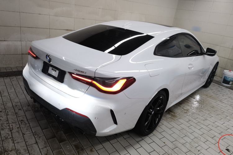 Used BMW 4 Series 2021 425i M Sport Night Edition Rear Right 45 Deg
