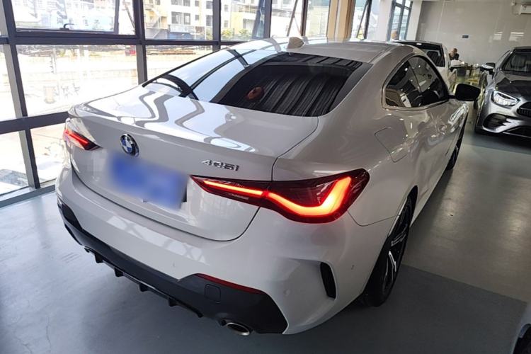 Used BMW 4 Series 2021 425i M Sport Package Rear Right 45 Deg