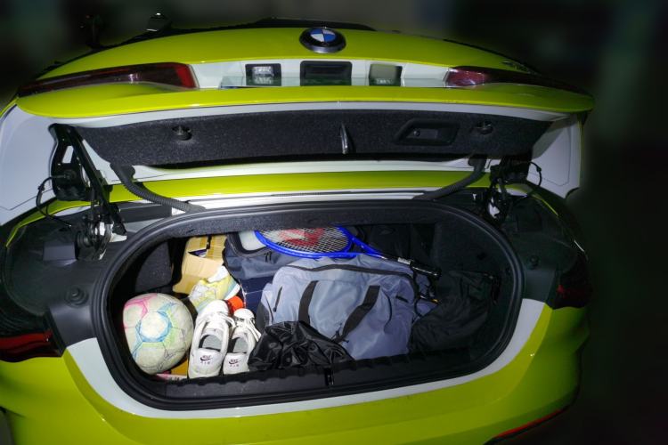 Used BMW 4 Series 2021 430i Convertible M Sport Night Edition Trunk
