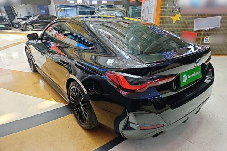 Used BMW 4 Series 2022 430i Gran Coupe M Sport Night Edition Rear Left 45 Deg