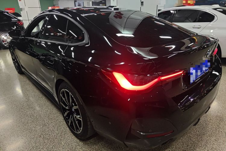 Used BMW 4 Series 2022 425i Gran Coupe M Sport Night Edition Rear Left 45 Deg